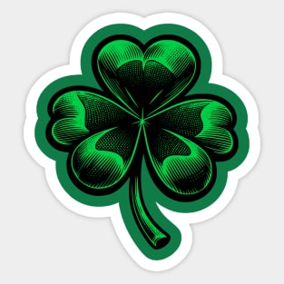 Shamrock Sticker